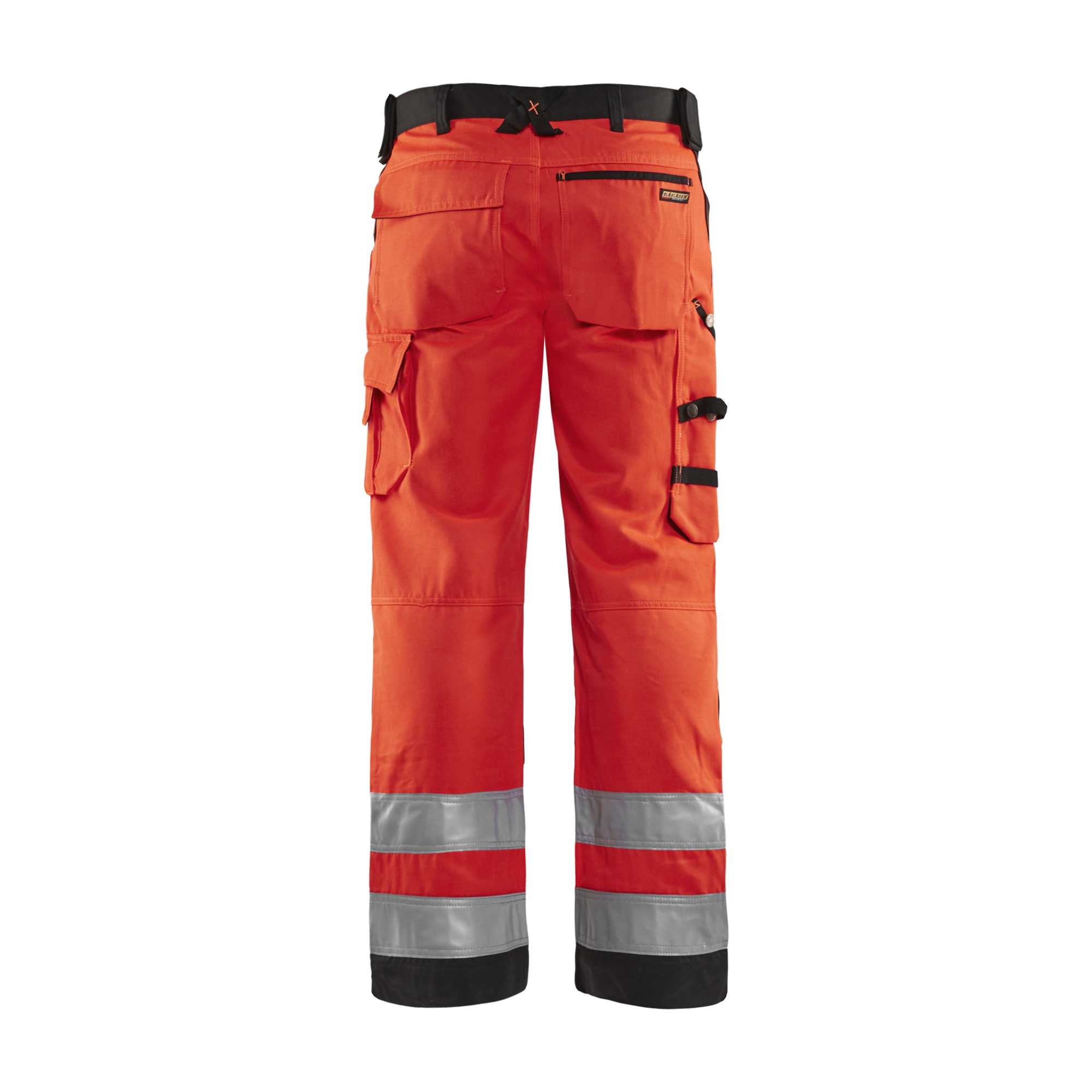 BLAKLADER 15661811 | Hi Vis trousers Hi Vis Reflective Work Trousers Men - Class 2 Certified